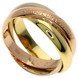 Anello Cartier Trinity in oro rosa bianco e giallo 18K