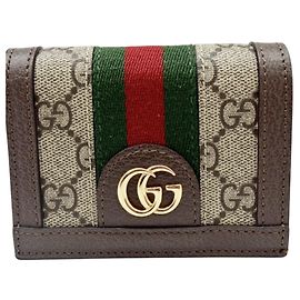 Billetera Compacta Ophidia en Lona GG de Gucci