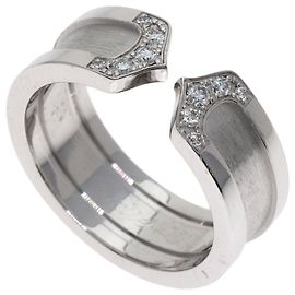 Cartier C2 Ring SM Diamant in 18K Weißgold