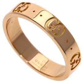 Anello Gucci Icon #11 in oro rosa 18K