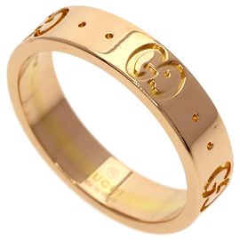 Anello Gucci Icon #8 in oro rosa 18K