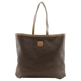 Celine Braune PVC Tragetasche - Céline