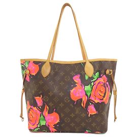 Louis Vuitton Neverfull MM Rose Tote Bag