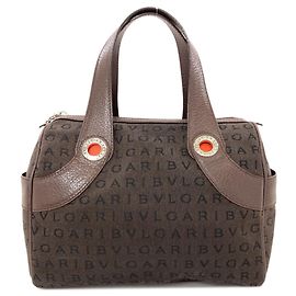 Borsa in tela Logomania Bvlgari Bulgari per donne