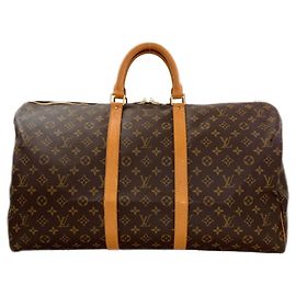 Louis Vuitton Monogram Keepall 55 Boston Tasche