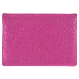 Hermès Calvi Duo Kartenetui in Rosaviolett und Rosa
