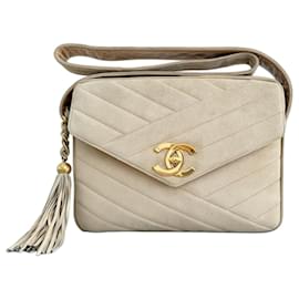 Maxi in suede vintage di Chanel