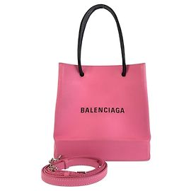 Balenciaga XXS Einkaufstasche in Pink und Schwarz