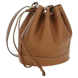 HERMES Borsa a Spalla Market TPM Pelle Marrone Oro Auth BA12269SAM - Hermès