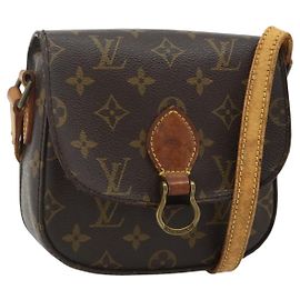 LOUIS VUITTON Monogram Saint Cloud PM Shoulder Bag M51244 LV Auth 177421