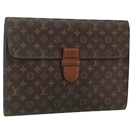 LOUIS VUITTON Briefcase Posh Monogram Ministor M53445 LV Auth ep14375