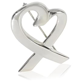 Spilla a forma di cuore amorevole Paloma Picasso in argento sterling di Tiffany & Co.