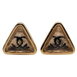 Orecchini Triangolo Logo Coco Mark di Chanel
