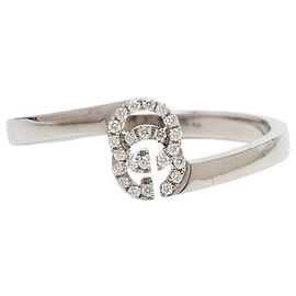 Gucci GG Running Ring aus Weißgold