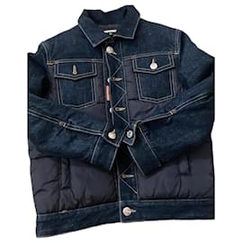 Veste hybride en denim DSQUARED2 garçon