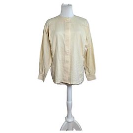 Blouse en Laine Coton Vintage Dior Crème S