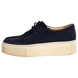 Sandali in suede nero - taglia EU 39 (UK 6) - Hermès