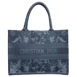 Blauer mittelgroßer Denim Tote 2021 - Dior
