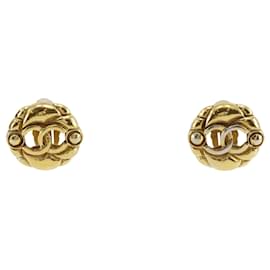 Orecchini a clip vintage Coco Mark di Chanel