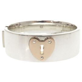 Pulsera de bangle con candado en forma de corazón de Tiffany & Co.