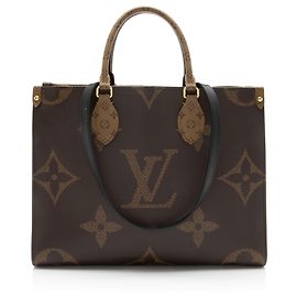 Borsa Onthego MM in tela Monogramma Gigante Louis Vuitton