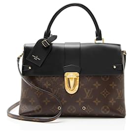 Borsa a flap One Handle MM in tela Monogram Louis Vuitton