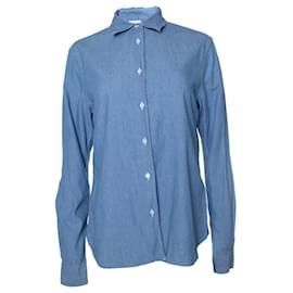 Camisa de denim azul Aspesi