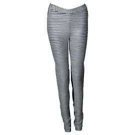 Autre Marque Gareth Pugh, leggings de couro e nylon