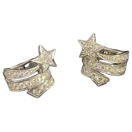 Orecchini Chanel Etoile Filante in oro bianco 18k e diamanti
