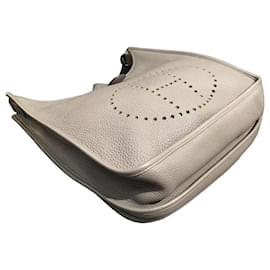 Hermès Evelyne 31 in pelle - Grigio