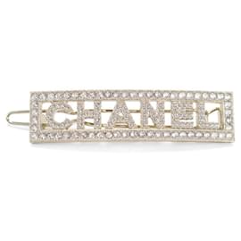 Fermaglio per capelli dorato Chanel