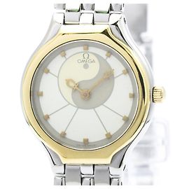 Reloj de dama OMEGA De Ville Symbol en oro K18 y acero inoxidable
