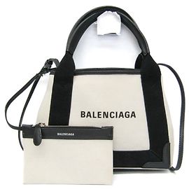 Borsa Balenciaga Cabas XS blu navy