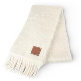 Stola in Mohair e Lana Loewe