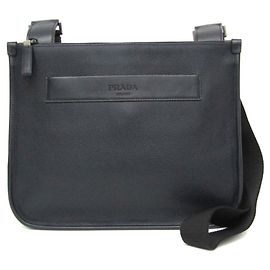 Borsa a tracolla in pelle da uomo Prada 2VH047