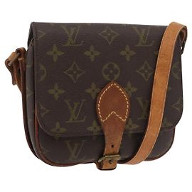 LOUIS VUITTON Borsa a Spalla Monogram Cartouchiere PM M51254 LV Auth 175072