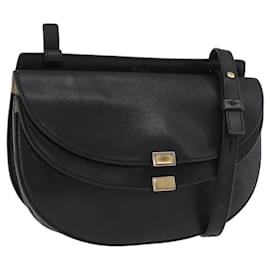 Borsa a Spalla Chloe in Pelle Nera e Oro Auth bs34599 - Chloé