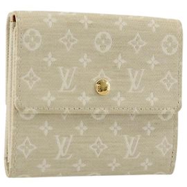 LOUIS VUITTON Mini Porte Monnaie Bier Cartes Crdit Wallet M95309 LV Auth 168877A