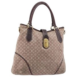 LOUIS VUITTON Sac Monogram Idylle Elegy 2way Rouge sépia M56698 LV Auth ep13998