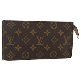 LOUIS VUITTON Monogramma Secchiello GM Pochette Accessorio LV Auth bs34612