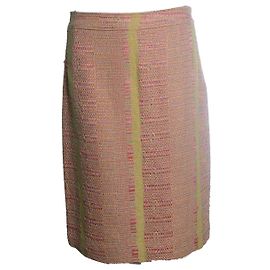 Falda de tweed multicolor Christian Lacroix