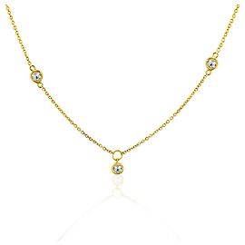 Autre Marque Colar Sunshine Diamond da coleção Rock & Divine Dawn em ouro amarelo 18K