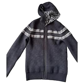 Strick-Zip-Hoodie mit Monogramm von Christian Dior