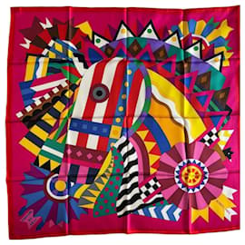 Cuadrado 90 "Caballo de Fiesta" - Hermès