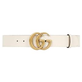 Breiter Ledergürtel - Gucci