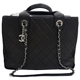 Chanel Bolsa de Ombro Caviar Coin Tote