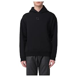 Besticktes Langarm-Hoodie-T-Shirt - Fendi