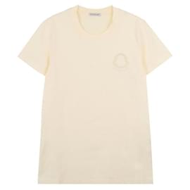 Baumwoll-T-Shirt mit gesticktem Logo - Moncler