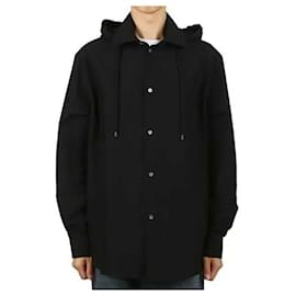 Camicia con cappuccio in cotone Anagram - Loewe