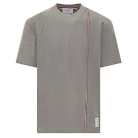 Thom Browne Gestreiftes T-Shirt